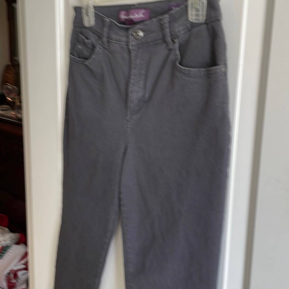 Grey jeans straight leg